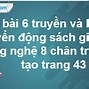 Công Nghệ 6 Bài 8 Chân Trời Sáng Tạo