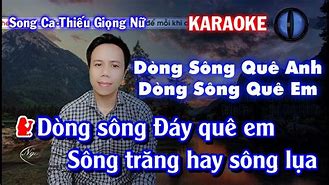 Karaoke Ca Cổ Dòng Sông Quê Em Song Ca Với Ca Sĩ